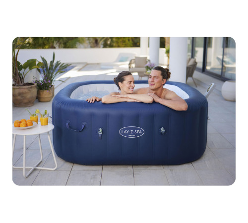 Джакузі-SPA надувне Bestway 6001H Lay-Z Miami 6-місне Джакузі-SPA надувне Bestway 6001H Lay-Z Miami 6-місне