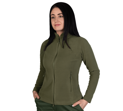 Флісова кофта Pani Meadow 100 Олива 8576, XL