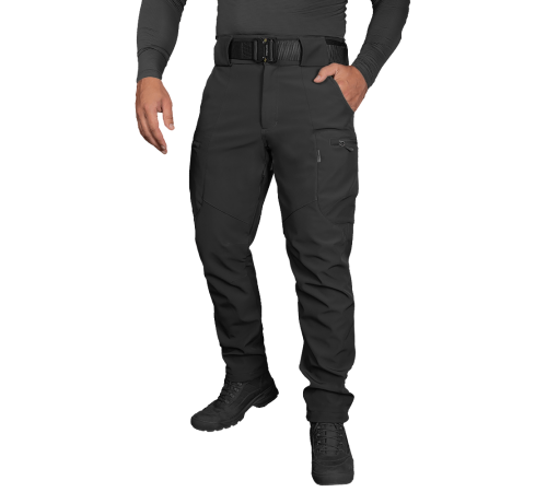 Штани SoftShell Vent Чорні (7364), M Штани SoftShell Vent Чорні (7364), M