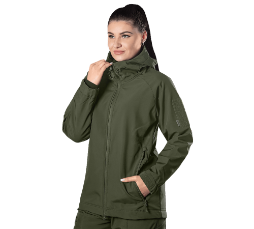 Комплект Pani SoftShell Олива (8555), XS