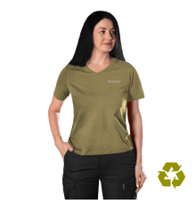 Футболка Pani Totem Logo V-neck Tan (8285), L