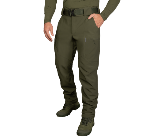 Штани SoftShell Mesh Олива (7307), S