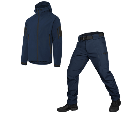 Костюм Stalker 2.0 SoftShell Темно-сині (7344), XL Костюм Stalker 2.0 SoftShell Темно-сині (7344), XL