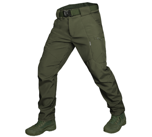 Штани SoftShell Vent Олива (7331), L Штани SoftShell Vent Олива (7331), L