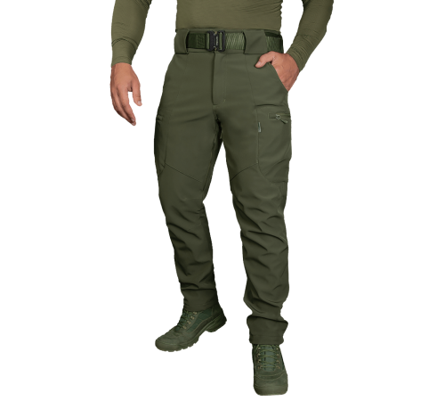 Штани SoftShell Vent Олива (7331), L Штани SoftShell Vent Олива (7331), L