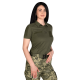 Жіноче поло Pani Army ID LT Олива (8080), XL