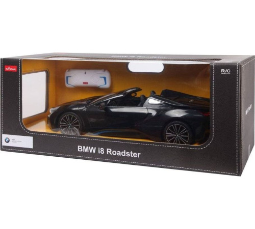 BMW i8 Roadster чорний RASTAR модель 1:12 Авто на дистанційному керуванні + пульт 2,4 ГГц BMW i8 Roadster чорний RASTAR модель 1:12 Авто на дистанційному керуванні + пульт 2,4 ГГц