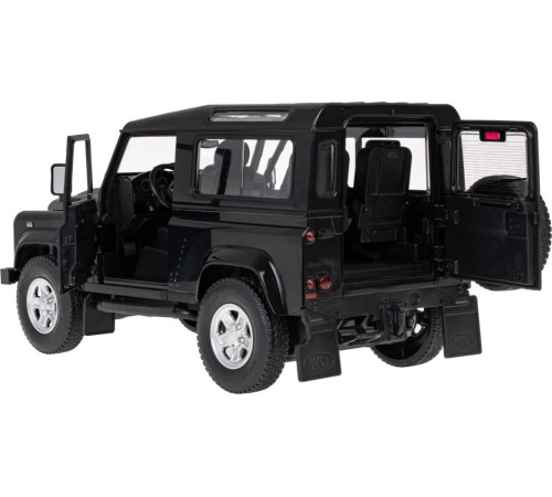 Land Rover Defender чорний RASTAR модель 1:14 + Пульт 2,4 ГГц + Ручне відкривання дверей Land Rover Defender чорний RASTAR модель 1:14 + Пульт 2,4 ГГц + Ручне відкривання дверей