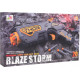 Дитячий іграшковий пістолет Blaze Storm для дітей 8+ 20 безпечних куль + пружинний механізм Сірий ZMI.ZC7150