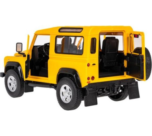 Land Rover Defender жовтий RASTAR модель 1:14 Пульт авто + Пульт 2,4 ГГц + Двері відкриваються вручну Land Rover Defender жовтий RASTAR модель 1:14 Пульт авто + Пульт 2,4 ГГц + Двері відкриваються вручну