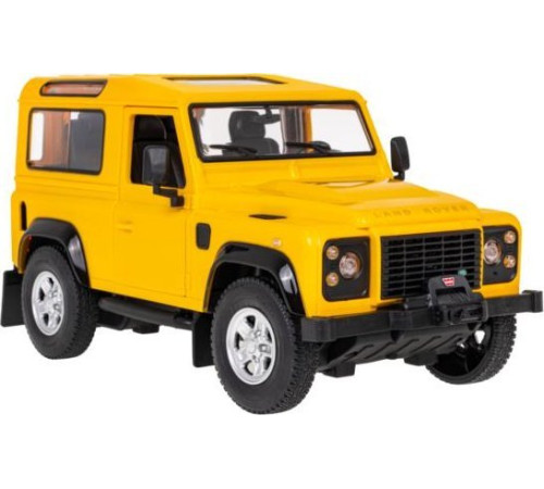 Land Rover Defender жовтий RASTAR модель 1:14 Пульт авто + Пульт 2,4 ГГц + Двері відкриваються вручну Land Rover Defender жовтий RASTAR модель 1:14 Пульт авто + Пульт 2,4 ГГц + Двері відкриваються вручну