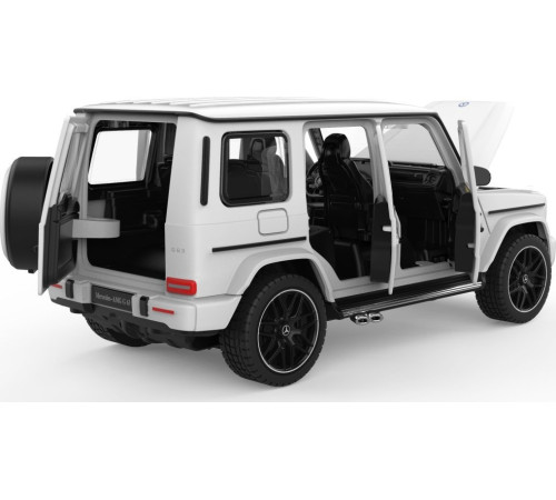 Металевий кузов + Відкриваються вручну елементи Mercedes-AMG G 63 білий RASTAR модель 1:32 Металевий кузов + Відкриваються вручну елементи Mercedes-AMG G 63 білий RASTAR модель 1:32