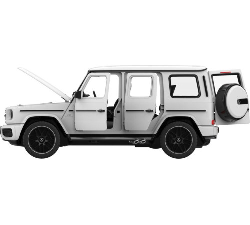 Металевий кузов + Відкриваються вручну елементи Mercedes-AMG G 63 білий RASTAR модель 1:32 Металевий кузов + Відкриваються вручну елементи Mercedes-AMG G 63 білий RASTAR модель 1:32
