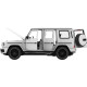 Металевий кузов + Відкриваються вручну елементи Mercedes-AMG G 63 білий RASTAR модель 1:32