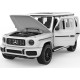Металевий кузов + Відкриваються вручну елементи Mercedes-AMG G 63 білий RASTAR модель 1:32