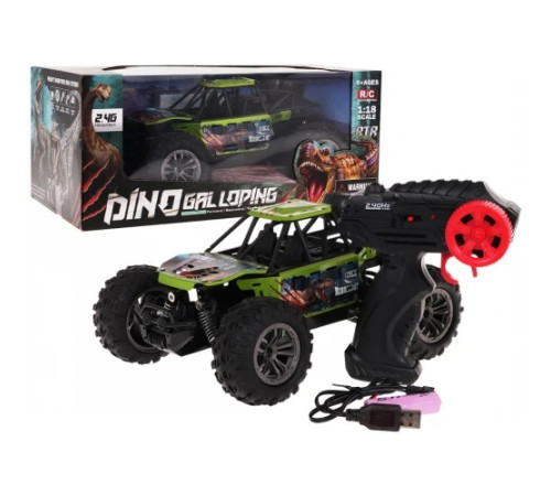 Дитяча машинка на радіоуправлінні DINO 1:18 ZRC.9040-13F Дитяча машинка на радіоуправлінні DINO 1:18 ZRC.9040-13F