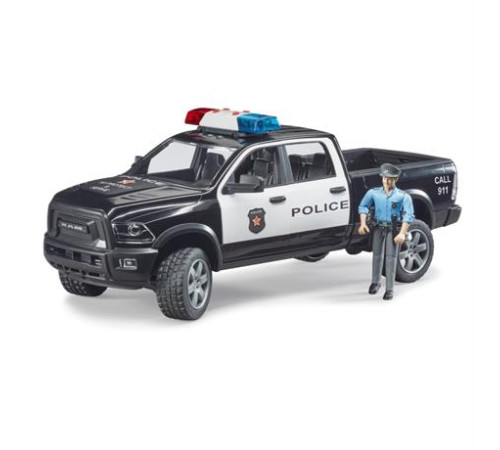 Автомодель Bruder Поліцейський пікап RAM 2500 із фігуркою 1:16 (02505)