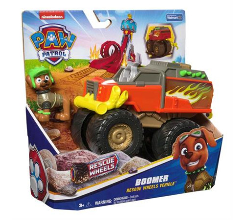 Ігровий набір Paw Patrol Мегаколеса Великий рятувальний автомобіль-трансформер із Бумером (SM17776/6070318) Ігровий набір Paw Patrol Мегаколеса Великий рятувальний автомобіль-трансформер із Бумером (SM17776/6070318)