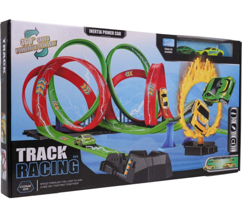 Гоночна траса MEGA Launcher FIRE TRACK Гоночна траса MEGA Launcher FIRE TRACK