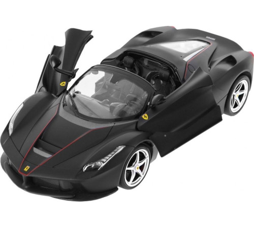 Ferrari LaFerrari Aperta чорний RASTAR модель 1:14 Автомобіль на дистанційному керуванні + пульт 2,4 ГГц Ferrari LaFerrari Aperta чорний RASTAR модель 1:14 Автомобіль на дистанційному керуванні + пульт 2,4 ГГц