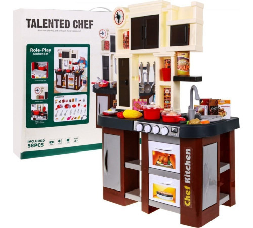 Кухня дитяча інтерактивна RK Toys Talented Chef + аксесуари 58 ел. Кухня дитяча інтерактивна RK Toys Talented Chef + аксесуари 58 ел.