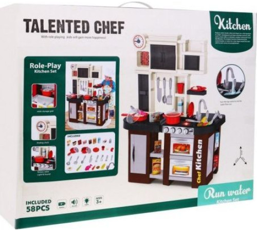 Кухня дитяча інтерактивна RK Toys Talented Chef + аксесуари 58 ел. Кухня дитяча інтерактивна RK Toys Talented Chef + аксесуари 58 ел.