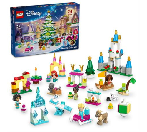 Різдвяний адвент-календар 2024 LEGO Disney 253 деталей (43253) Різдвяний адвент-календар 2024 LEGO Disney 253 деталей (43253)