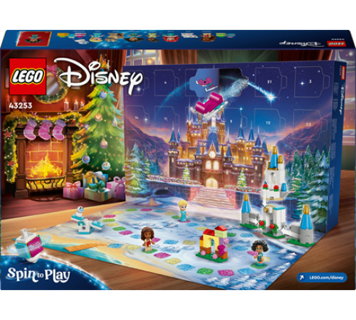 Різдвяний адвент-календар 2024 LEGO Disney 253 деталей (43253) Різдвяний адвент-календар 2024 LEGO Disney 253 деталей (43253)