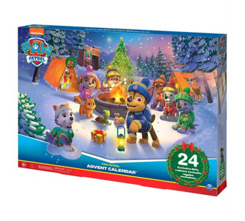 Адвент-календар Paw Patrol Зимові цуценята (SM16738) Адвент-календар Paw Patrol Зимові цуценята (SM16738)