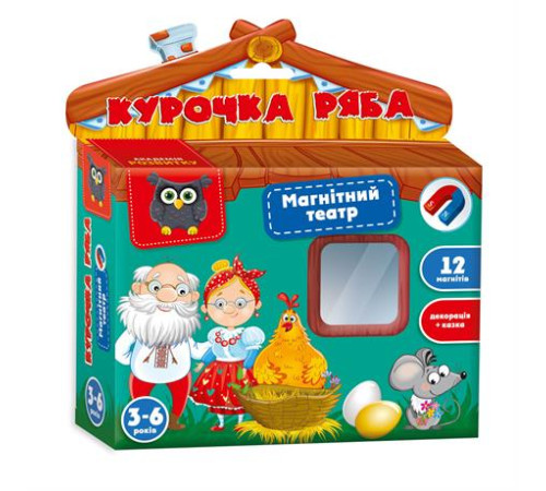 Магнітний театр Vladi Toys Курочка Ряба (VT3206-31)