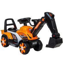 Дитячий толокар екскаватор Spoko SP-128 жовтий