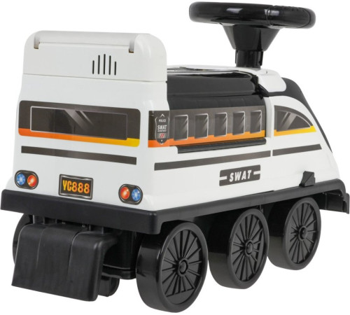 Дитячий інтерактивний поліцейський толокар Ride-On 2in1 Police Black and White 3+ Дитячий інтерактивний поліцейський толокар Ride-On 2in1 Police Black and White 3+