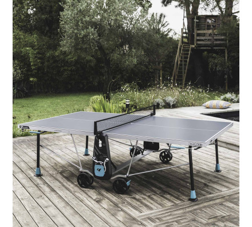 Стіл тенісний Cornilleau 300X OUTDOOR, сірий