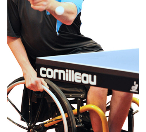 Стіл тенісний Cornilleau 540 ITTF, синій Стіл тенісний Cornilleau 540 ITTF, синій