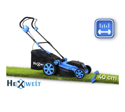 Газонокосарка акумуляторна Hexwelt 40 см 40V 8Ah Газонокосарка акумуляторна Hexwelt 40 см 40V 8Ah