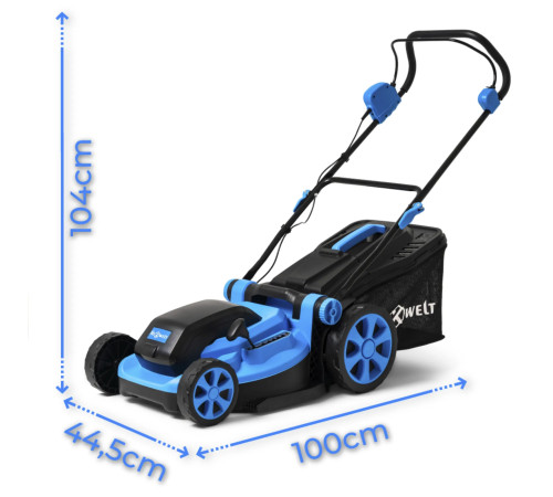 Газонокосарка акумуляторна Hexwelt 40 см 40V 8Ah Газонокосарка акумуляторна Hexwelt 40 см 40V 8Ah