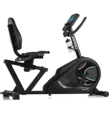 Велотренажер горизонтальний електромагнітний Zipro Iconsole+ Glow чорний