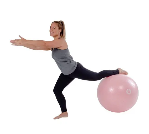 М'яч гімнастичний P2I YOGA BALL PINK 65 СМ М'яч гімнастичний P2I YOGA BALL PINK 65 СМ