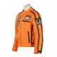 Літня мотокуртка BOS 6488 Orange - помаранчева/6XL