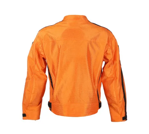 Літня мотокуртка BOS 6488 Orange - помаранчева/6XL Літня мотокуртка BOS 6488 Orange - помаранчева/6XL